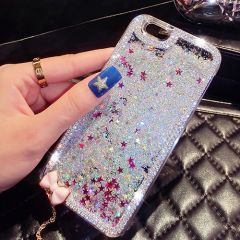 Floating Glitter Stars Bling Bling Sands Bow Chain Case iPhone 6 Plus 5.5 inches